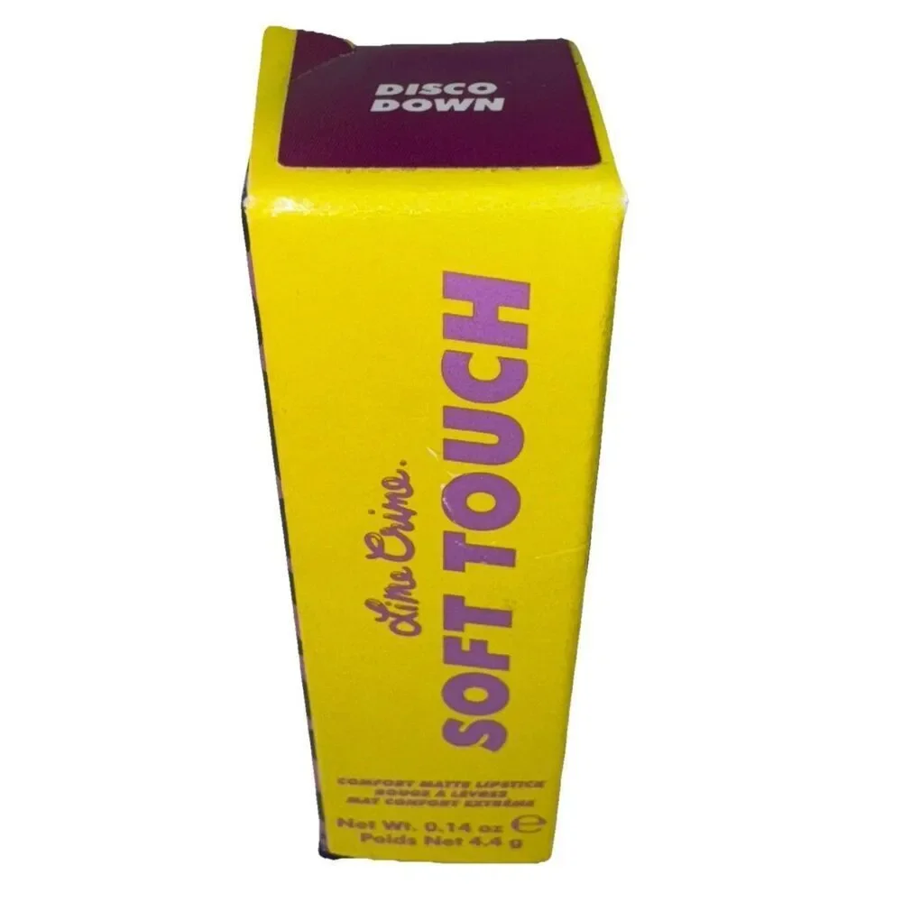 Lime Crime Soft Touch Comfort Matte Lipstick 0.14oz/4.4g - Disco Down NIB New - Picture 3 of 8
